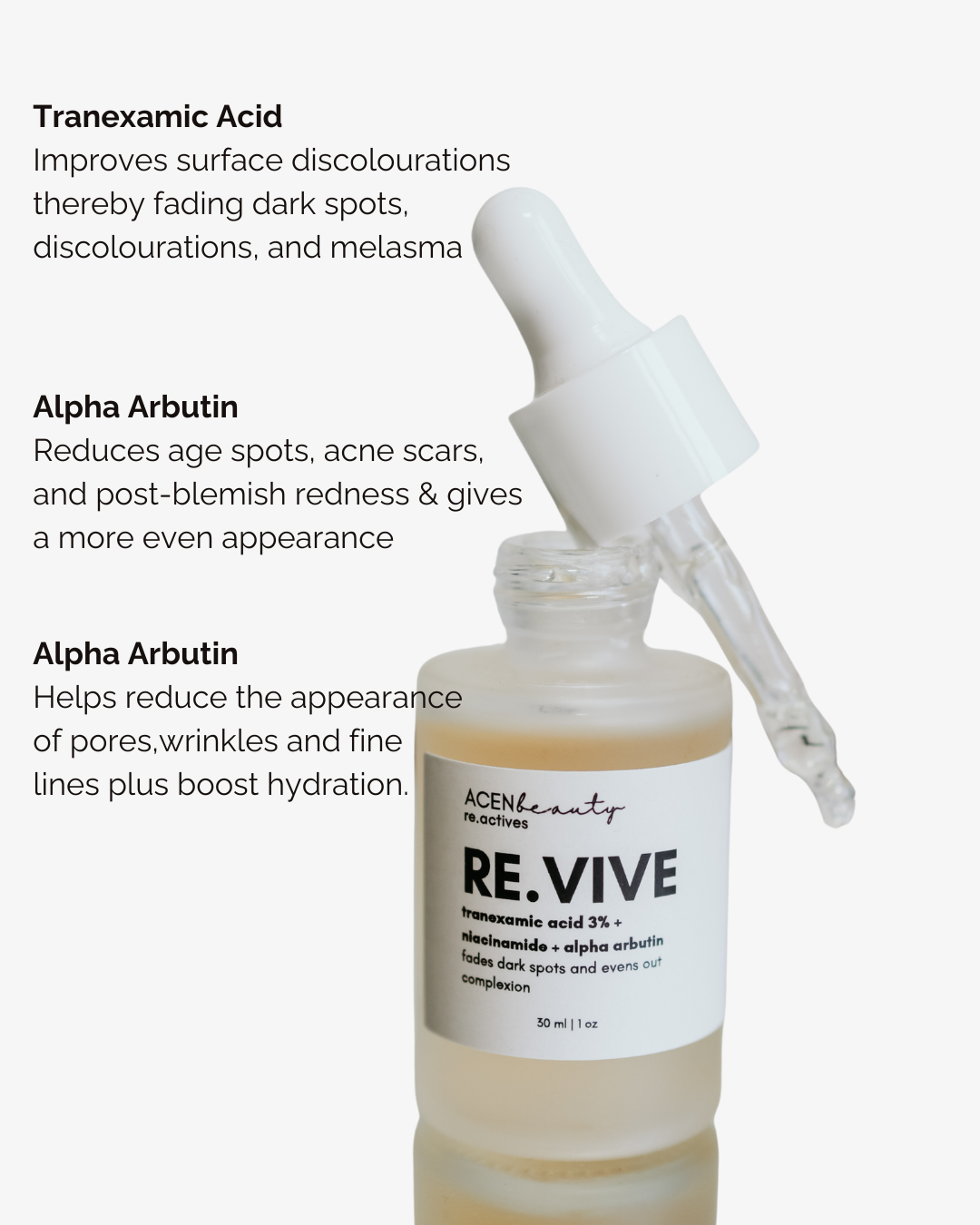 RE•VIVE TRANEXAMIC ACID + ALPHA ARBUTIN SERUM