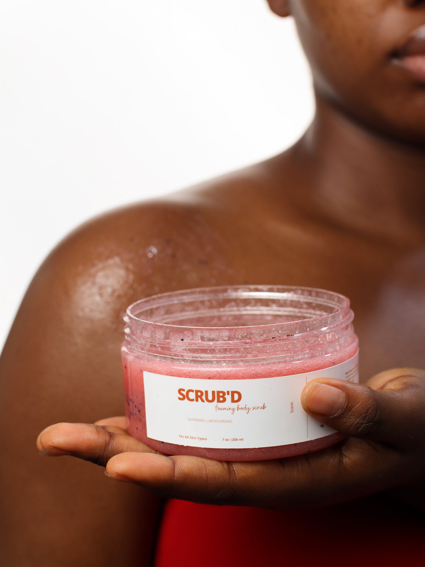 SCRUB'D - FOAMING EXFOLIATING BODY SCRUB